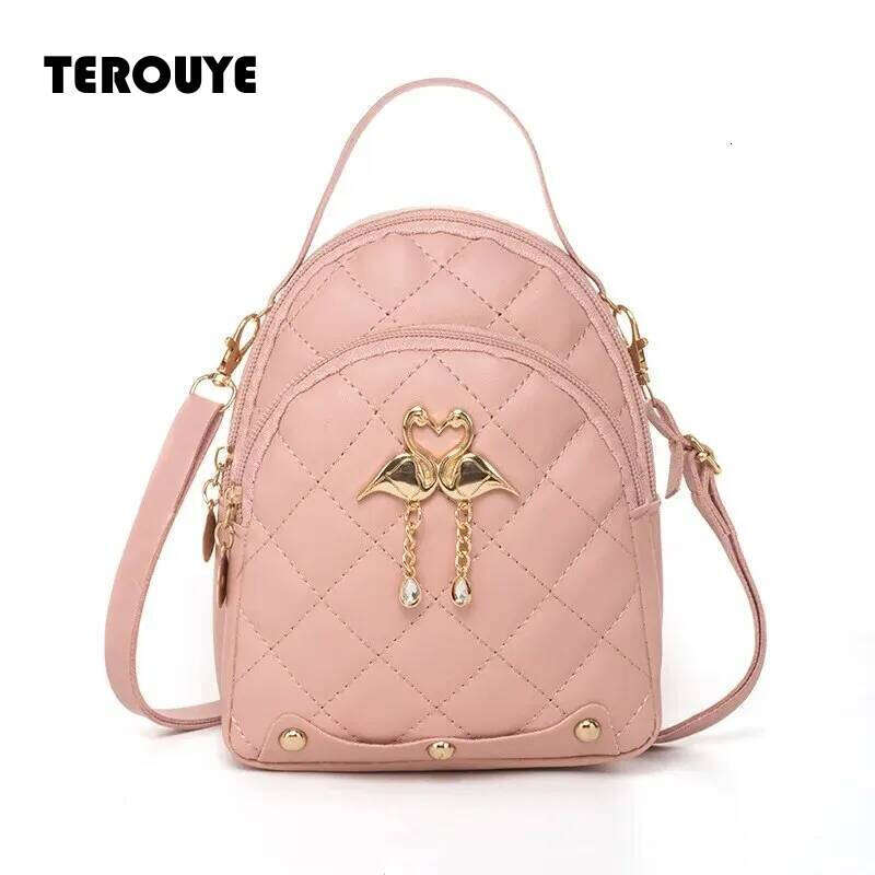 Rilibegan Ins New Style Female Handbag Leisure Mini Fashion Women Backpacks Phone Packs Mini Backpack TEROUYE