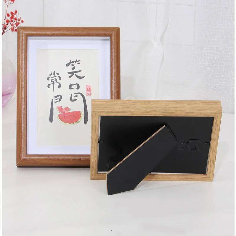 Depth 3cm Wooden Picture Nordic DIY Wood Frame Photo Displaying Home Decor H260306