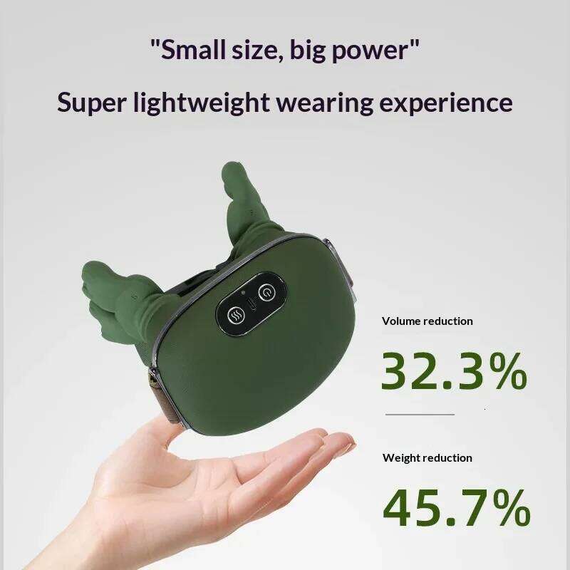 Portable Bionic Finger Neck Shoulder Massager Wireless Cervical Heated Trapezius Kneading Massage Shawl Brushless Motor Version 26Y0307