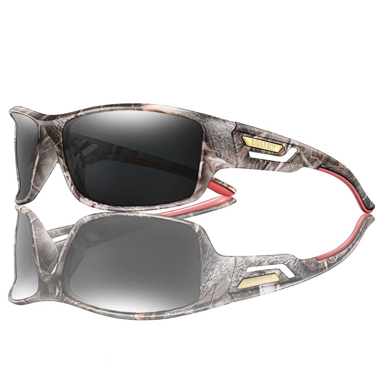 3 Pairs Polarized Fishing Sunglasses Men Camo Military Style UV400 For Cycling Riding Running Fishing And Driving S260304