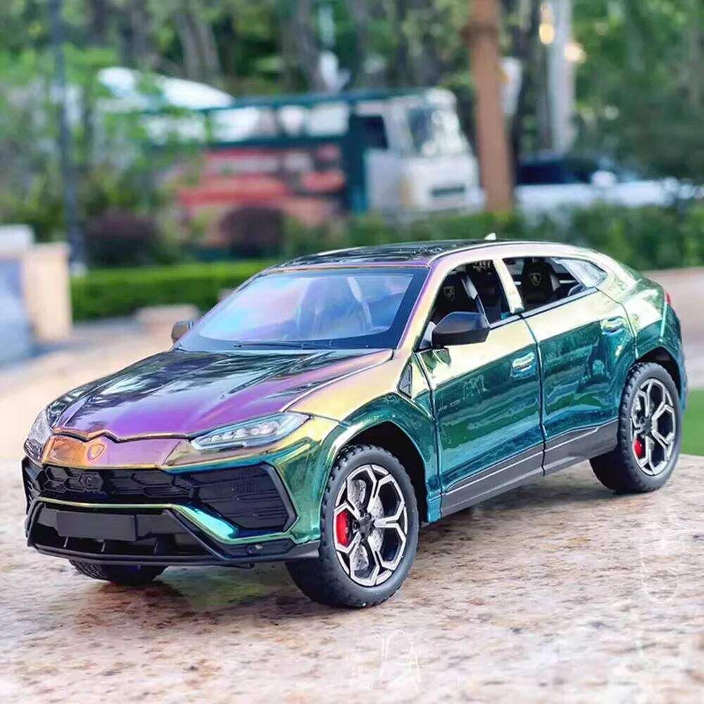 1:24 Lambor URUS LP770 Diecast Alloy Model Toys Car Doors Opened Sound Light Pull Back Miniature Vehices Fashion Gift for Friend Z260306