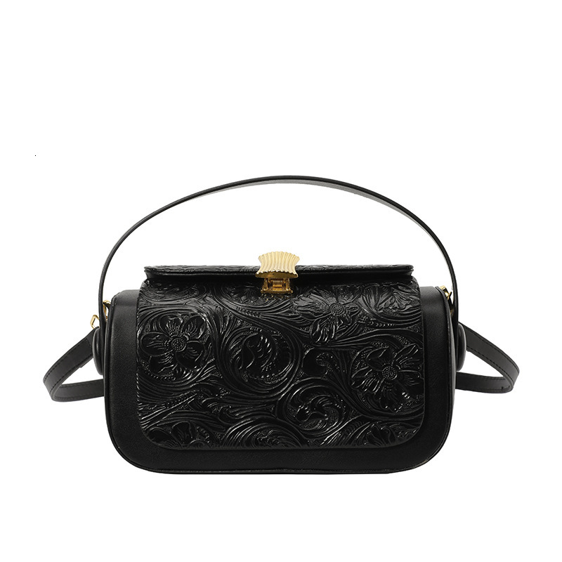New Fashion Handbag Versatile Shoulder Luxury Bag Crossbody Bag Designer Bag Cross-border Trade Source Factory Simple Color-block Small Square Bag For
