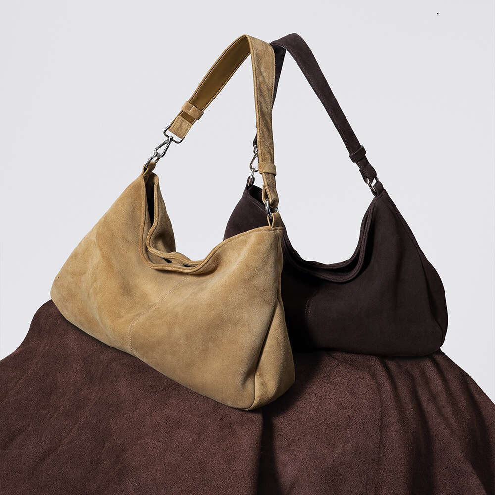 Luxury Shoulder Bags Totes Hobo Vintage Genuine Leather High End Tote Large Capacity Women S Handbag Matte Cowhide Bag SENYY