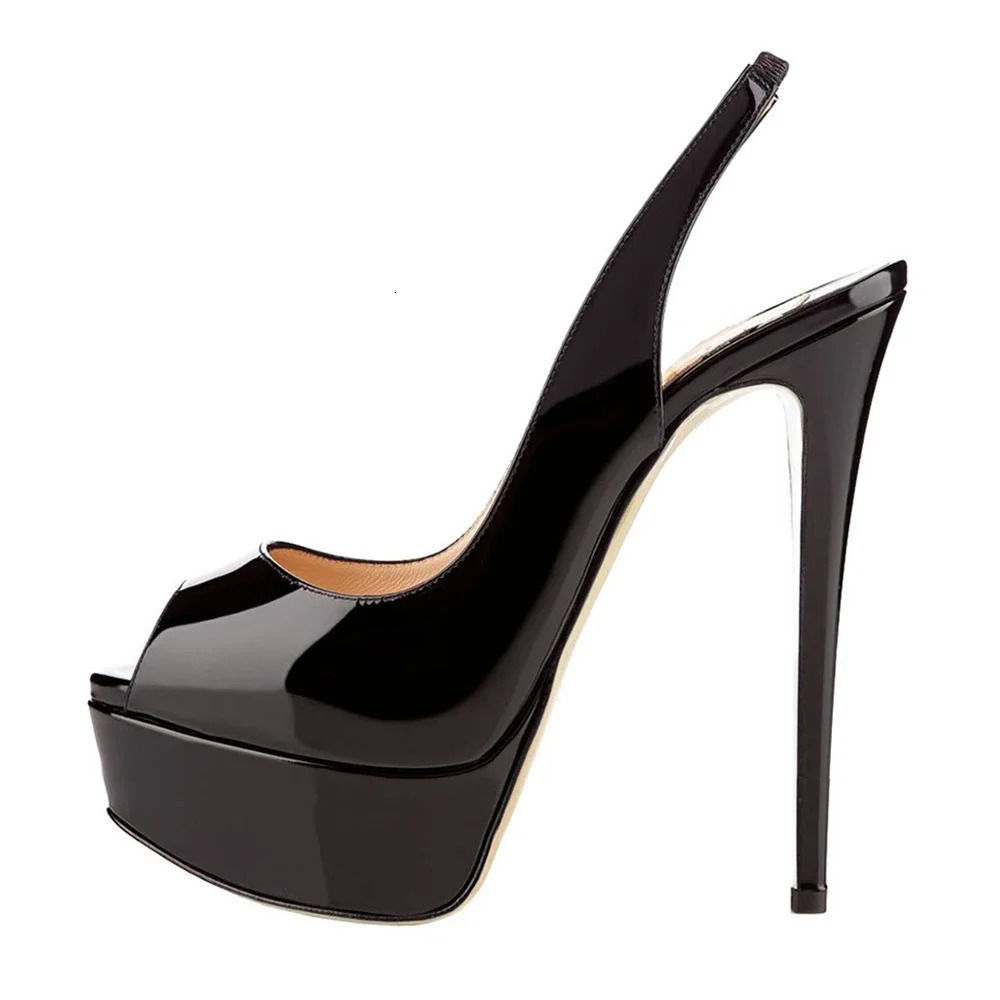 Women Pumps 14CM Platform High Heels Sexy Gold Silver Crocodile Pattern Open Toe Sandals Gladiator Party Dress Woman Shoes 260306