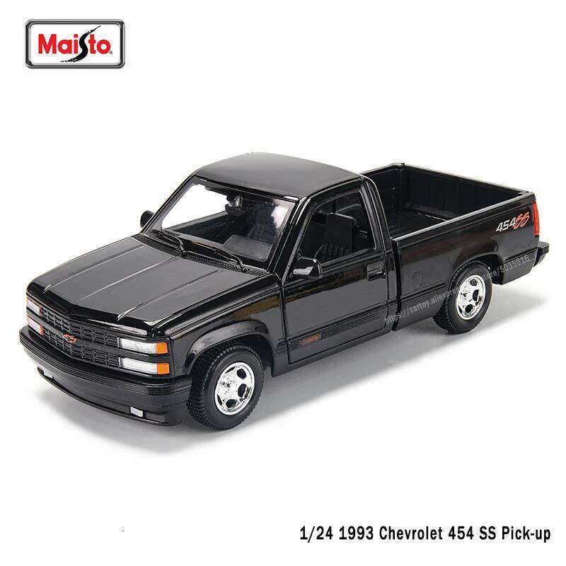 Maisto 1:24 1993 Chevrolet 454 SS Pick-up simulation alloy car model crafts decoration collection toy tool gift birthday present Z260306
