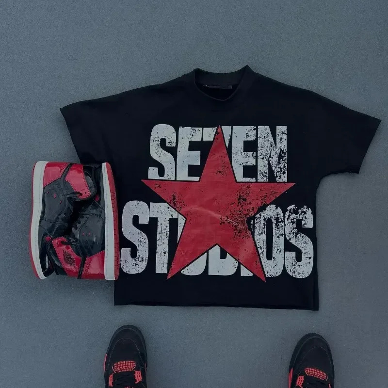 Vintage Chasing Money Not Fame Graphic T-Shirt Cropped Tees Co-ed Top graphic t shirts men clothing 260304