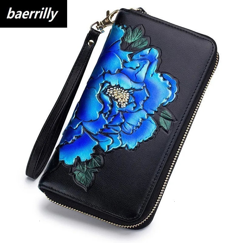 Womens Wallet Genuine Leather Rfid 36 Card Holders Coin Purse Girl Female Clutch Bag Ladies Purses Large Capacity 260307
