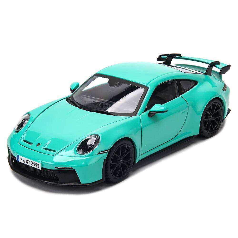 Bburago 1:24 Porsche 911 GT3 Taycan Turbo S 718 Boxster simulation alloy car model crafts decoration collection toy tools gift Z260306