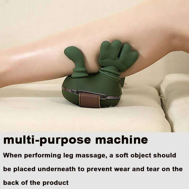 Brushless motor button biomimetic palm neck massager with 3 strength and 2 levels of hot compress 26Y0307