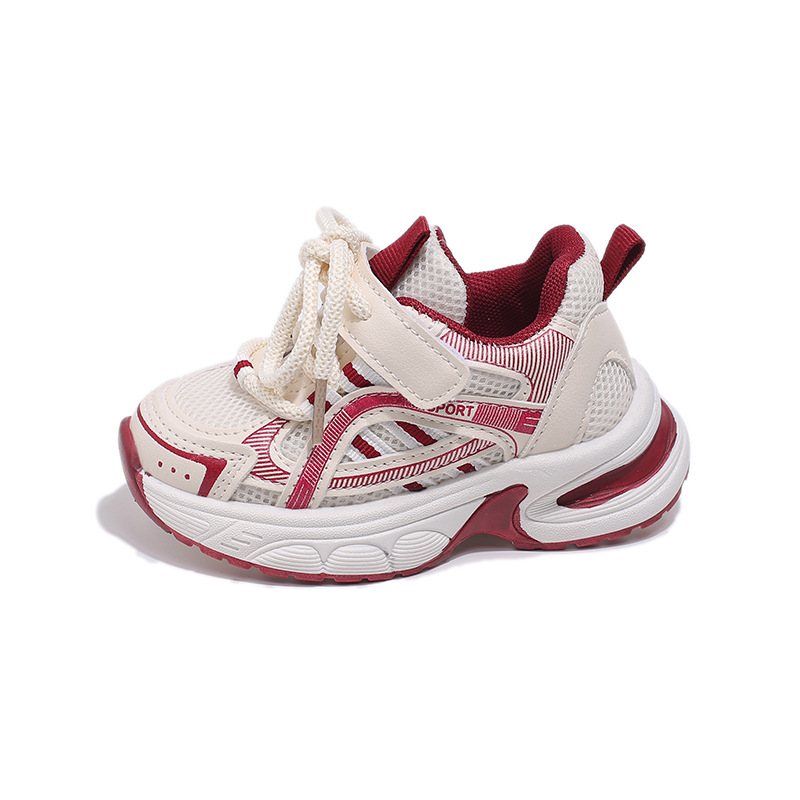 Free shipping Children's breathable shoes, children's walking shoes, girls' and boys' soft-soled sports shoes for leisure, low-top