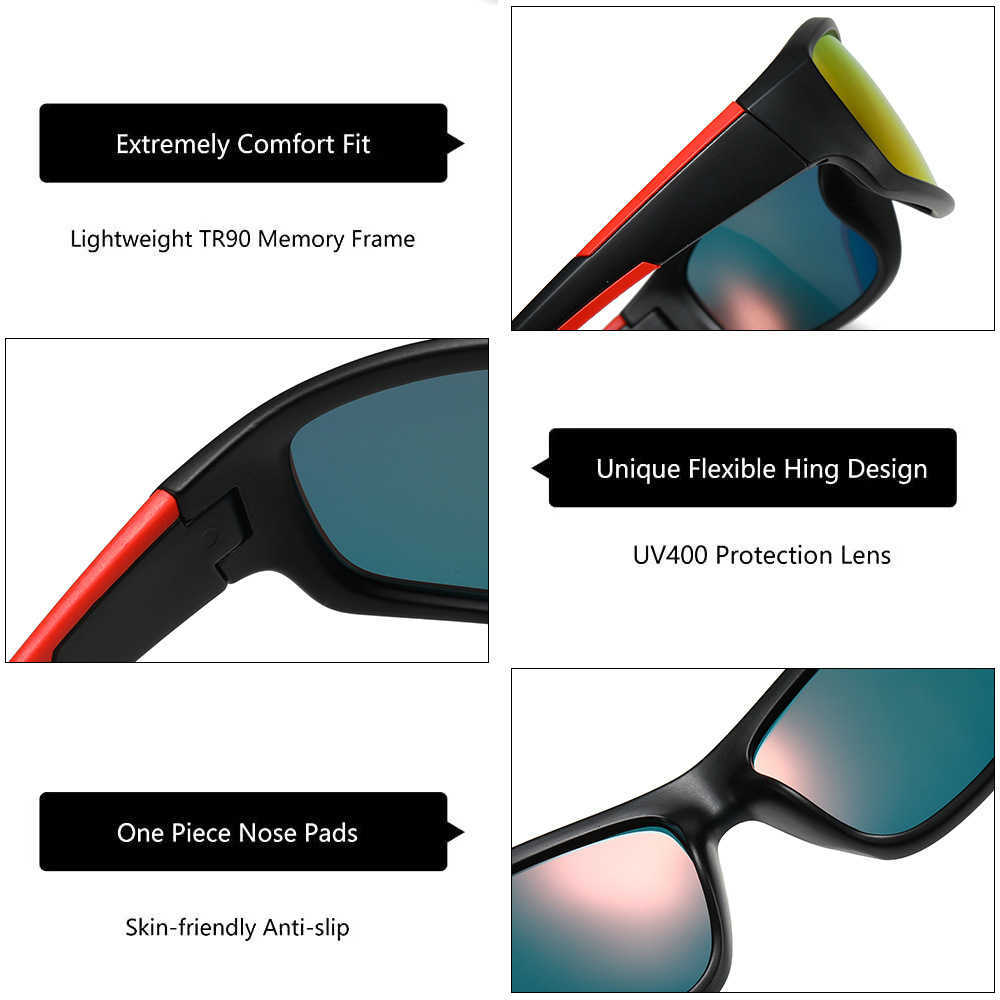 New Mens Sports Glasses Polarized Sunglasses XY431 Driving Sunglasses Driving Glasses S260304