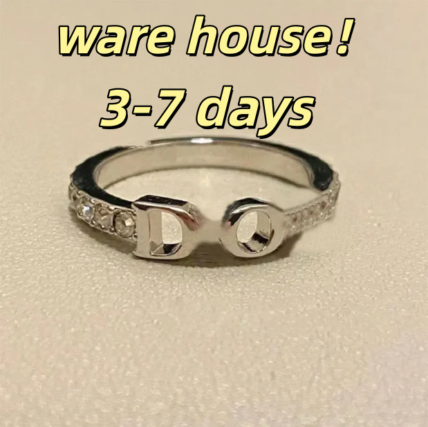 New Gold 18K diamond Ring Women designer rings Stainless Steel Elegant Band rings fashion Classic Designer Jewelry for wedding gift