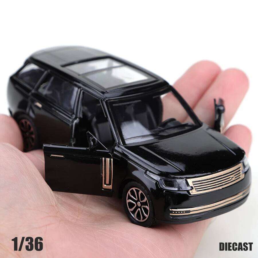 Bag 1/36 two-door alloy imitation Range Rover pull-back car, metal die-casting, boy's toy, exquisite children's toy Z260306