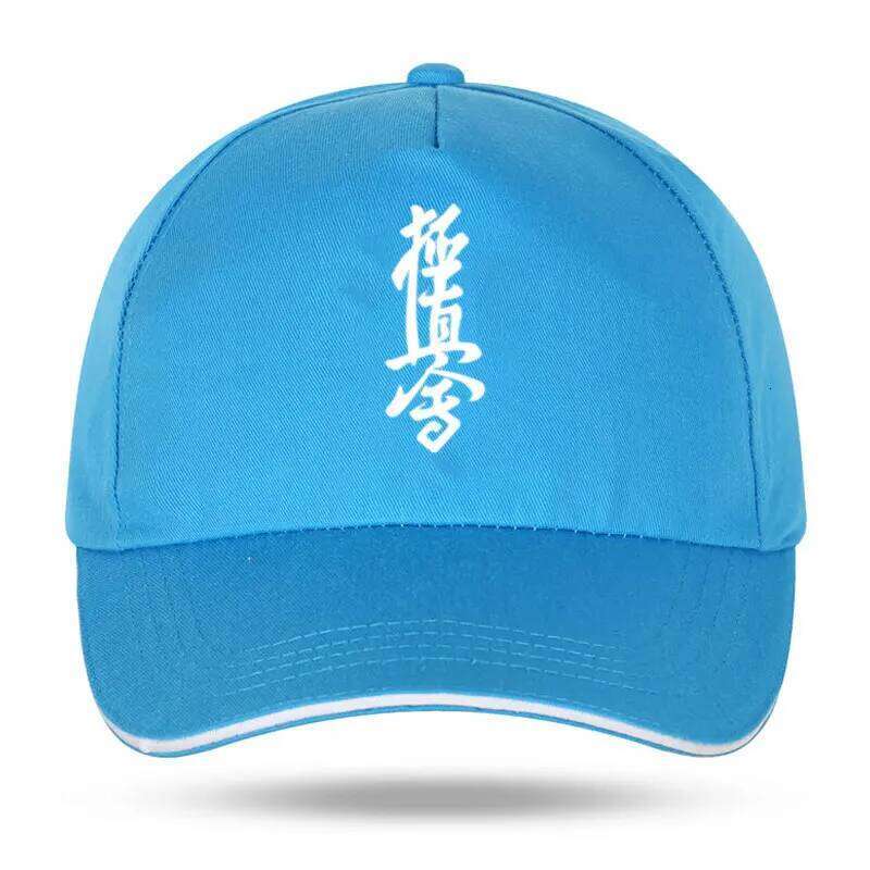 Karate Baseball Cap MenWomen Fashion Cool Kyokushin Hat Cotton Unisex Hats Women Caps hats for men Y260304