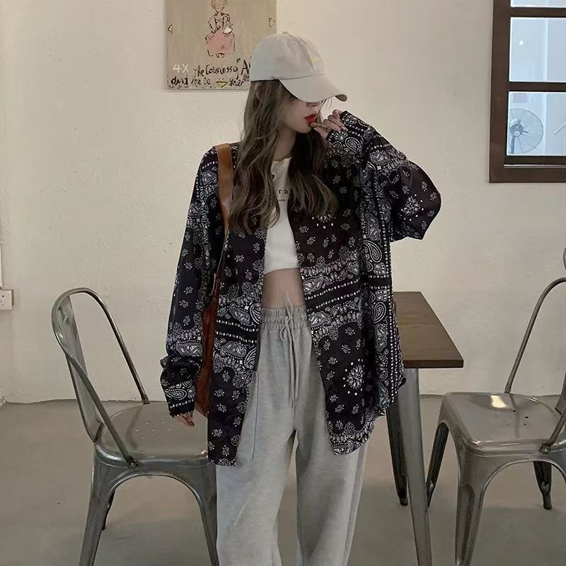 Bandana Paisley Pattern Print Short Style Windbreaker Jacket Coats Streetwear Hip Hop Mens Casual Jackets Tops 201114
