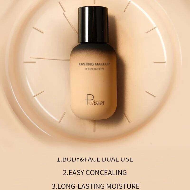 Foundation Makeup Base Cream Mineral Full Coverage Concealer Cracking No Drying Waterproof Face Corrector 26L0306