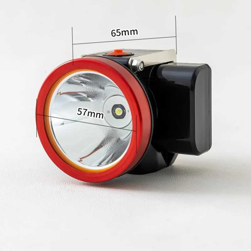 Waterproof And Explosion-Proof Mining Headlight Safety Helmet Head Lamp High Power Rechargeable Headlight Two Adjustable Gears H260307