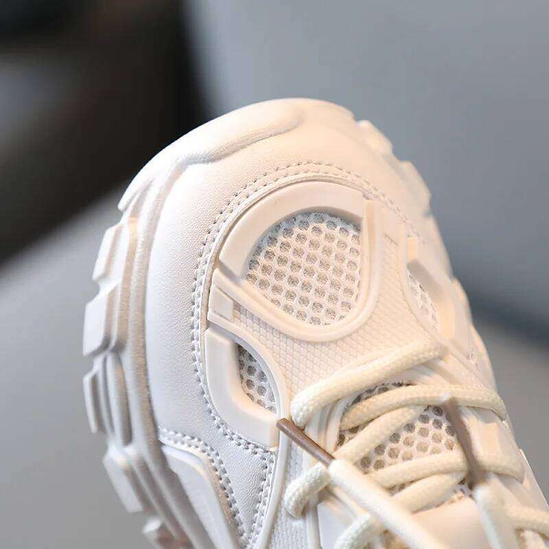 Zapatillas Casual 2023 Summer New Mesh Girl Sneakers Tennis Kid Middle Big Running Shoes Boy Shoe H260207 H260305