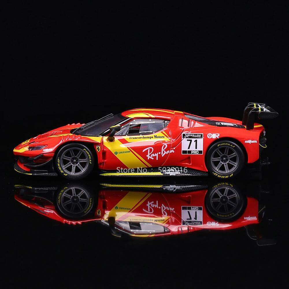 Bburago 1:43 Ferrari 296 gt3 2022 250 312p 812 488 racing simulation model alloy car toy male collection gift Z260307