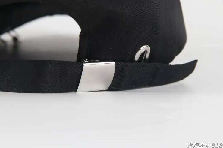 Fashion hip hop cotton baseball cap Creative Piercing Ring Caps Punk Adult Casual Solid Adjustable Unisex hat Snapback hats Y260304