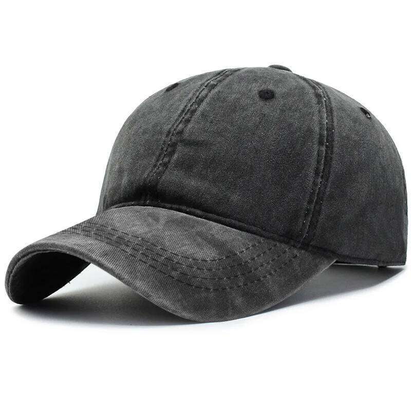 Bare Board Washed Baseball Cap Outdoor Naked Travel Sunshade Women's Tide Hat Y260304
