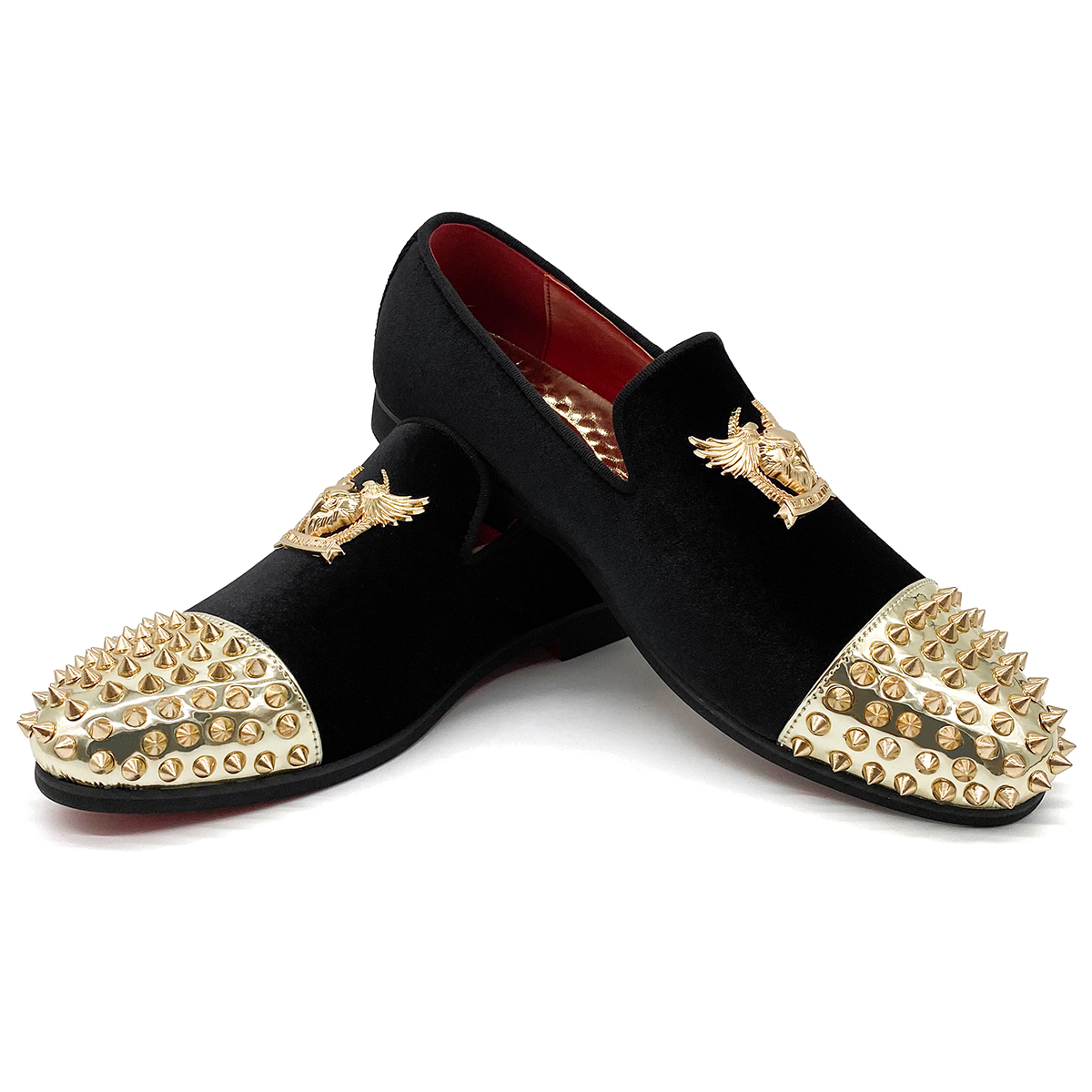 High quality Designer dress shoes for men and women Luxury loafers suede Genuine leather casual loafers flats office Sequined shoes with dust bag