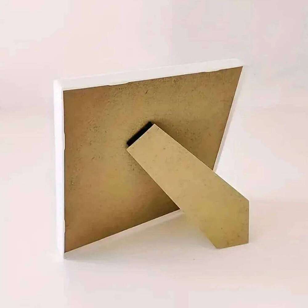 White Plastic Square Picture Self Mounting for Diamond Painting Cross Stitch Photo Frame H260306