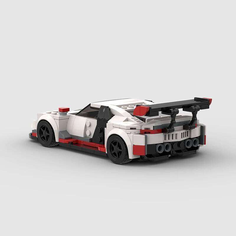 MOC Technical Model Racer Car Building Blocks City Vehicle Bricks Sets Racing F1 Super Race Kids Gift Toys C260306