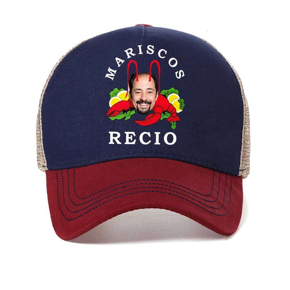Antonio Mariscos Recio baseball cap Men Women Novelty Funny caps outdoor adjustable trucker hat casual mesh Snapback hats Y260304