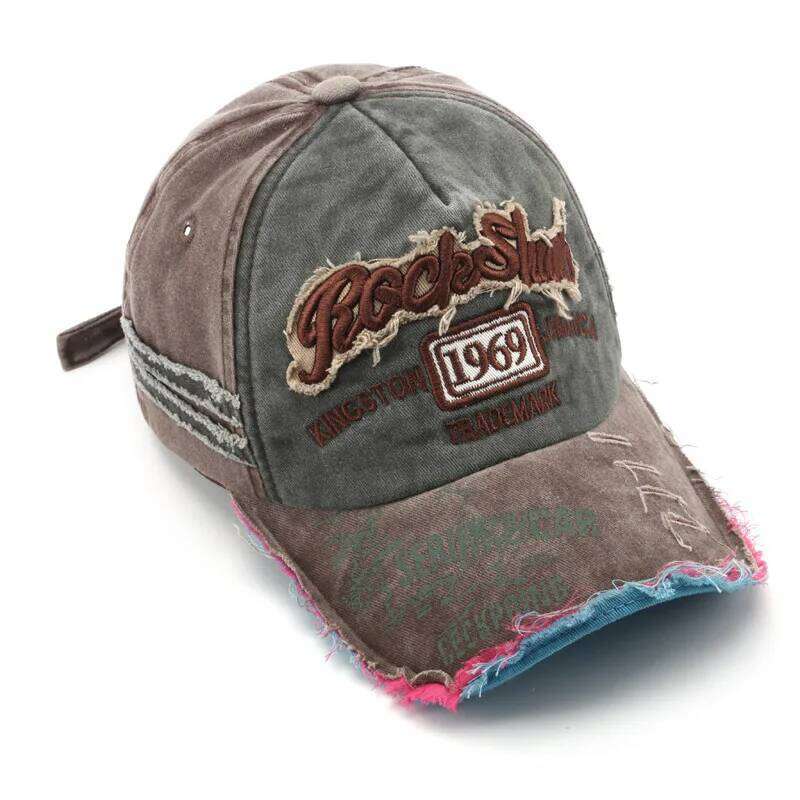 Retro Letter Embroidery Baseball Caps Spring Summer Men Women Cotton Adjustable Casual Hat Hip Hop Streetwear Sun Hats y2k hat Y260304