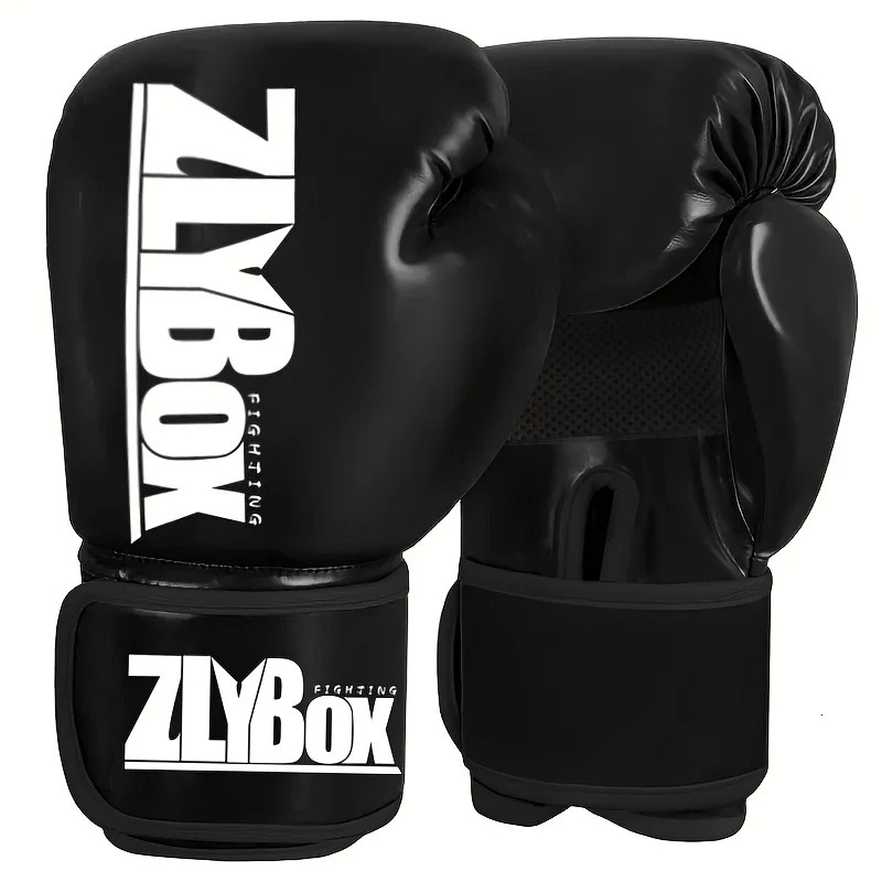 Men Women 6Oz10Oz Boxing Gloves Muay Thai Profession Kickboxing Sandbag Mma Sanda Training 260228