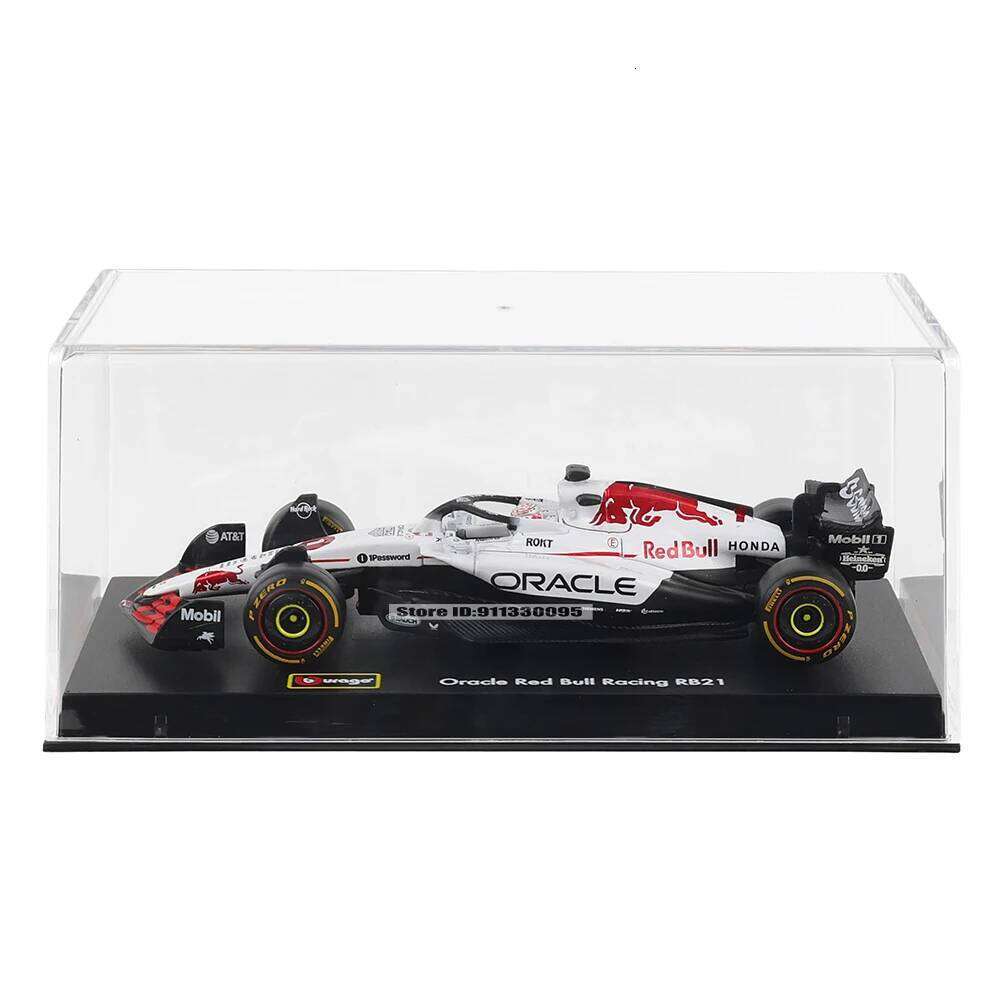 Bburago 1:43 #1 Verstappen #22 Yuki Tsunoda F1 Red Bull RB21 2025 Japan Station Alloy Car Die Cast Model Toy Collectible Z260306