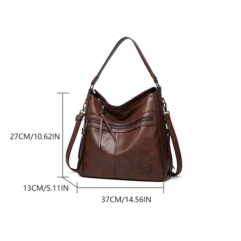 Women Handbags Female Shoulder Bags for Travel Weekend Outdoor Feminine Bolsas Leather Large Messenger Bag Winter 260306