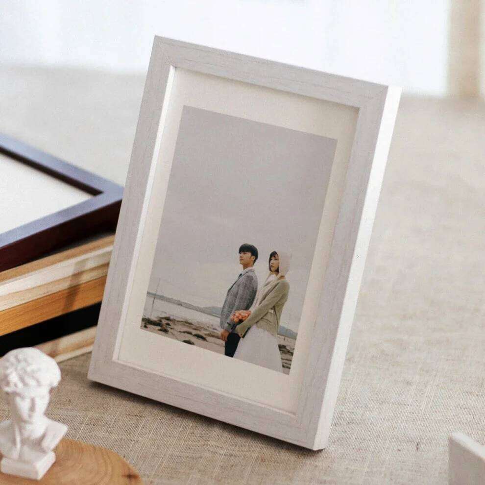 Frame,Custom Wooden Picture Walls Vintage Photo Frame Stand For Pictures Commemorative Gift 10X1515X20 20X25 A4 H260306