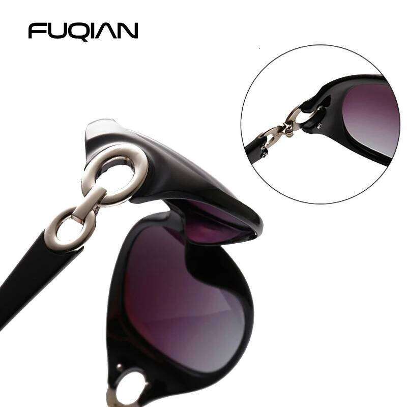 Brand Design Oversized Polarized Sunglasses Women Luxury Big Oval Plastic Ladies Driving Sun Glassses Vintage UV400 Z260306