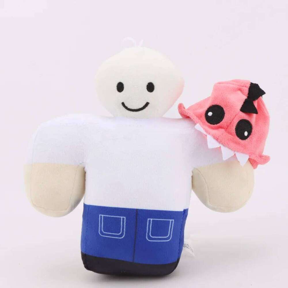 Kawai Steal a Brainrot Sammy Jandel Plush Anime Game Stuffed Toy Cute Hooded Square Man Birthday Christmas Gift for Kids and Fan R260908 - view 7