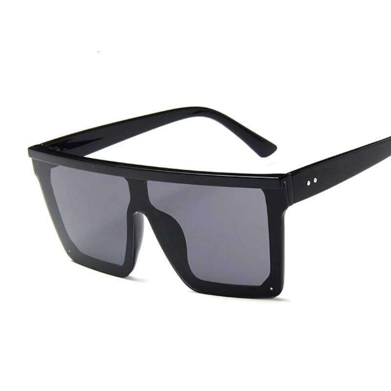 Oversized Shades Sunglasses Man Black Fashion Square Sun Male Vintage Retro Glasses Female Woman Lentes De Sol Hombre Z260306