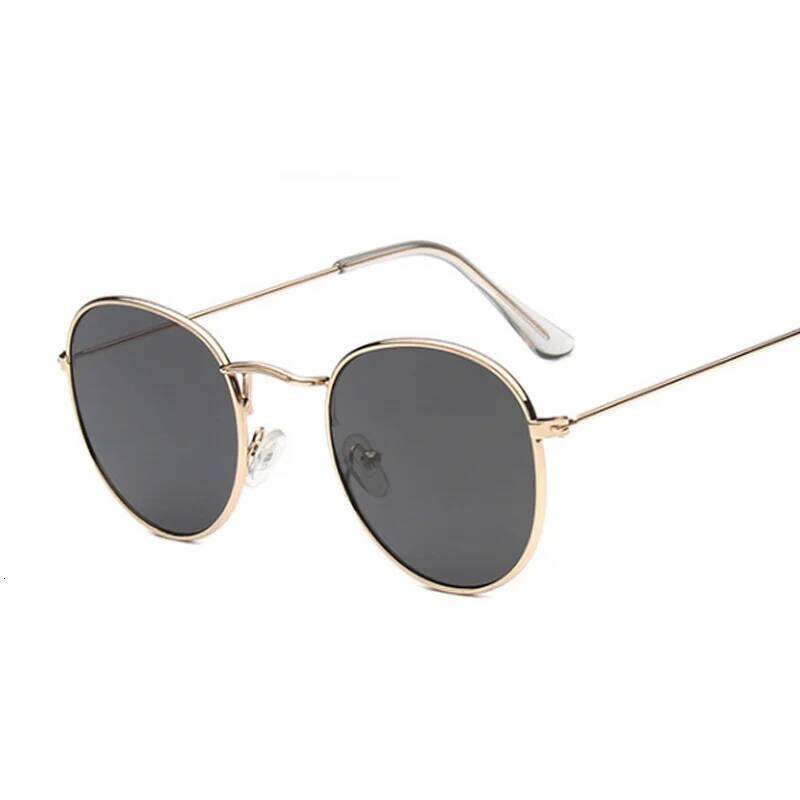 Classic Round Sunglasses Man Vintage Small Frame Driving Sun Glasses Brand Retro Male Black Shades Oculos De Sol Z260306