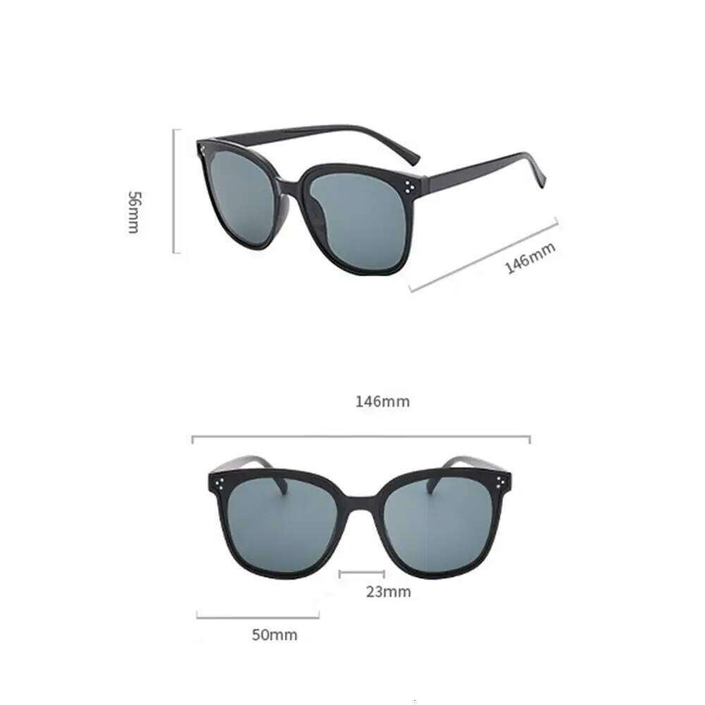 Trendy Unisex Square Frame Sunglasses Fashionable UV400 Protection Beach Sunshade Black Shades Perfect for Daily and Photography Z260306