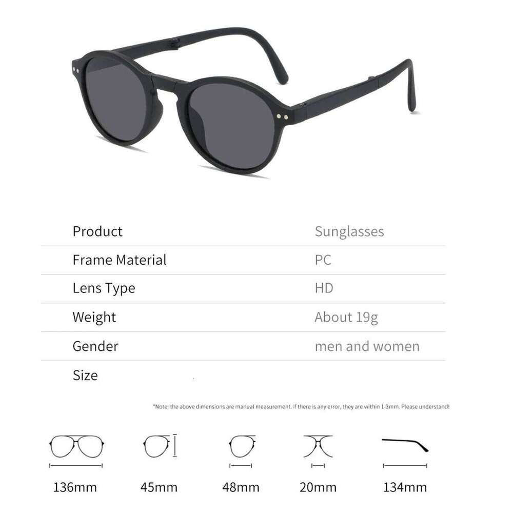 VIVIBEE Women Square Folding Sunglasses 2025 Trending Product Black UV400 Spring Hinge Eyewear Men Retro Mirror Red Sun Glasses Z260306