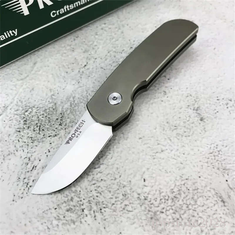 Mini Pro Tech 2203 Godfather Hunting Folding Knife T6-6061 Aluminum Alloy Tactical Knifes Outdoor Survival Defense Easy To Carry Knives 3300 5201 pock - view 6