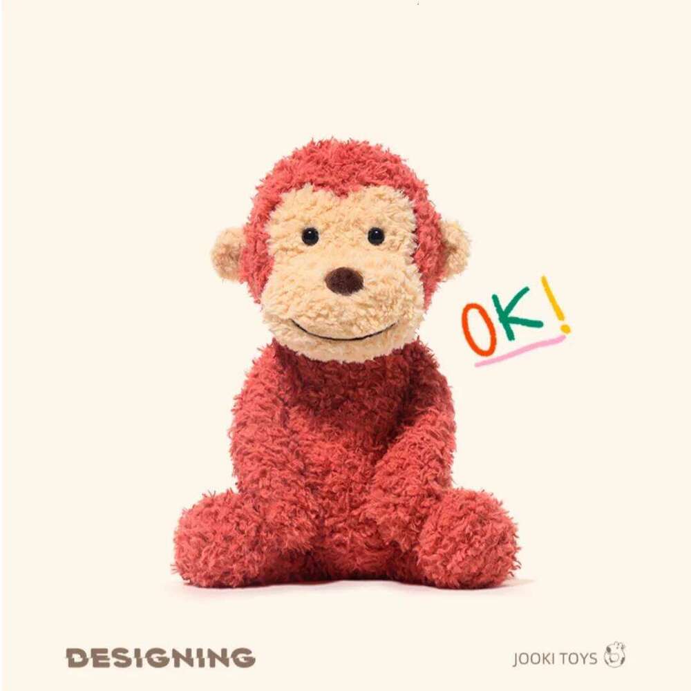 1pc 30cm/11.81in BUDDY Monkey Soothing Doll Super Soft Plush Toy Sleeping Birthday Gift R260908 - view 5