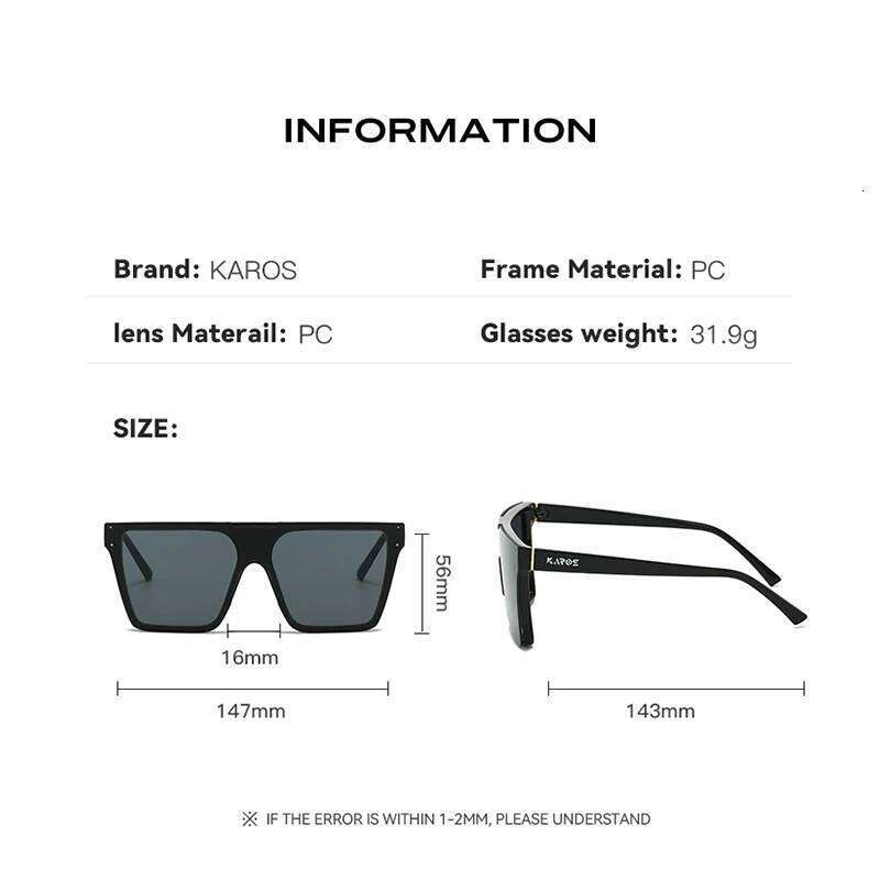 KAROS Fashion Sunglasses Men Women Outdoor Large Frame Oversized Sports Goggle Beach Sun Glasses Colorful Uv400 YZ2017 Z260306