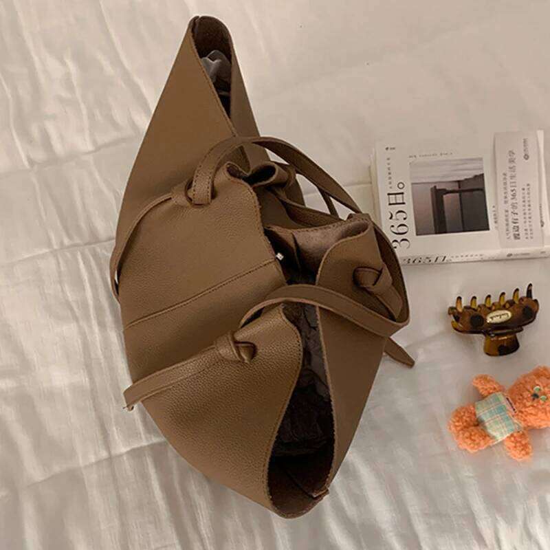 Luxury PU Leather Handbag for Women Large Capacity Fashionable Designer Tote Bag with Top Handle Perfect Shopper Hobo XJ260306