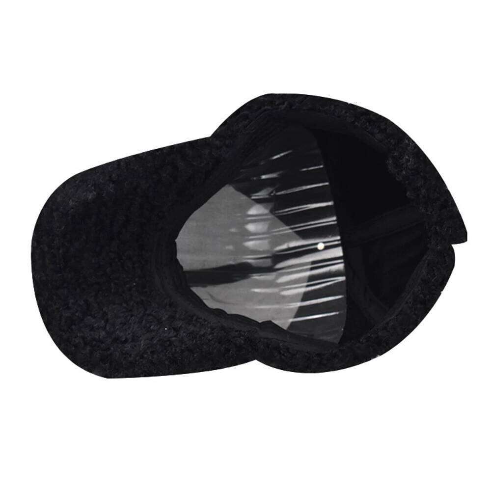 FS 2025 Black Winter Warm Baseball Cap For Men Khaki Windproof Lambswool Women Caps Plus Plush Trucker Hats Casquette Homme Y260304