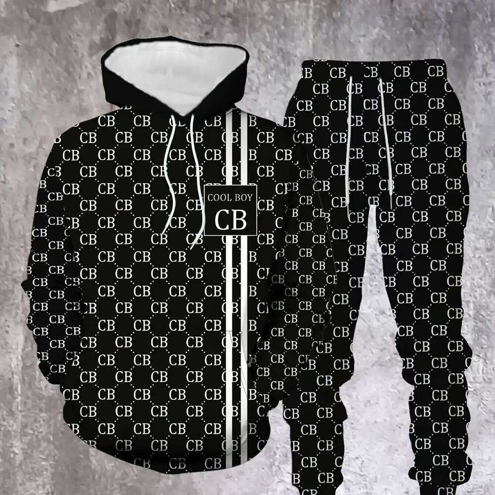 Spring And Autumn New Men's Fashion 3D Funny Graphic Print Hooded Sweatshirt Hoodie Loose Casual Daily Street Sweater Tops Luanyun