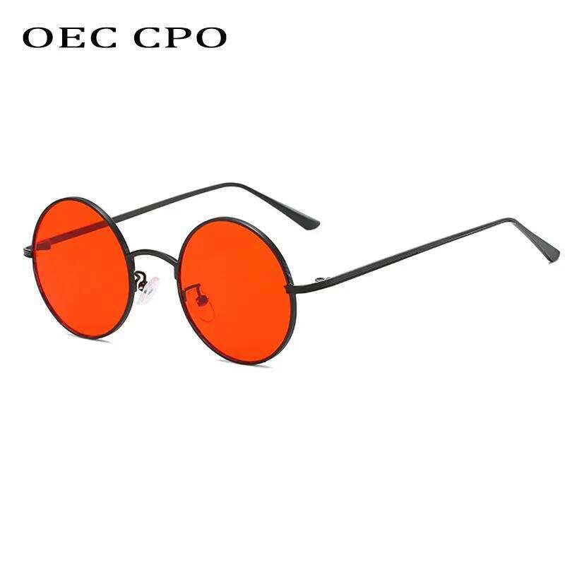 OEC CPO Classic Men Round Sunglasses Women Frame UV400 Sun Glasses Men's Female Fashion Eyewear O90 Z260306