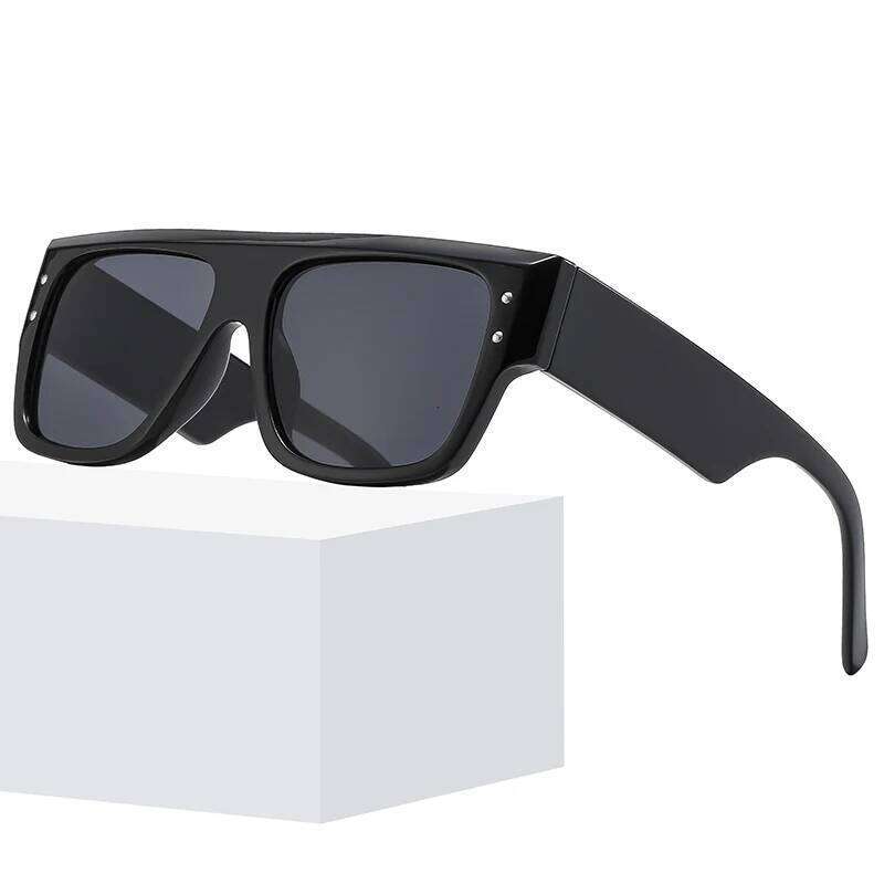 1/3pcs Classic Square Frame Sun Glasses Wide Leg Design Fashion Eyeglasses Women Rice Nail New Sunglasses Female Z260306