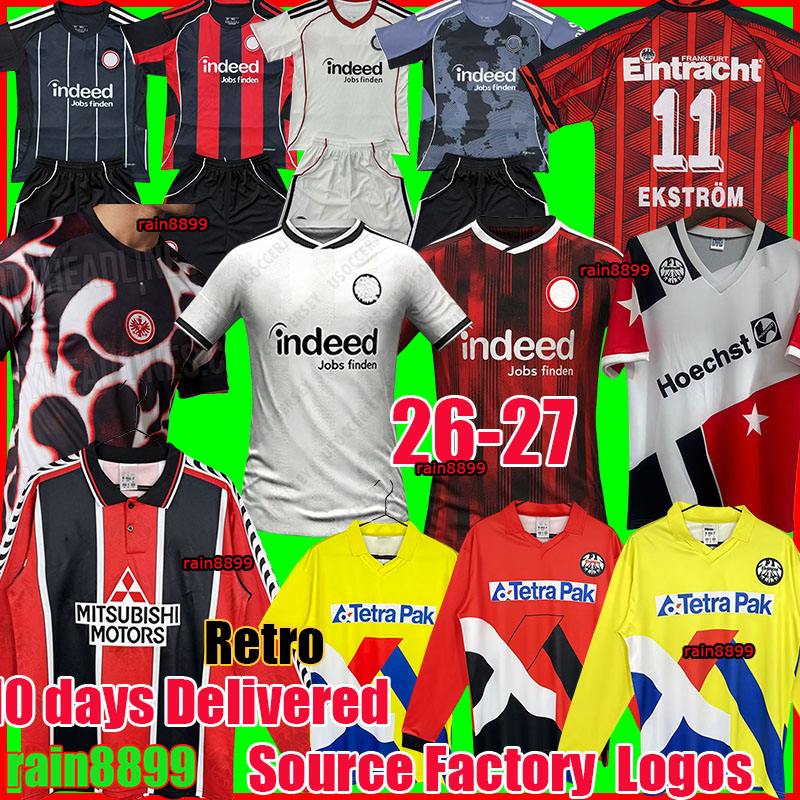 25 26 EintrachtS Frankfurt Soccer Jerseys 125 th EKITIKE MARMOUSH DINA EBIMBE KNAUFF M.GOTZE CHAIBI SKHIRI RODE KOCH 2024 2025 Football shirts