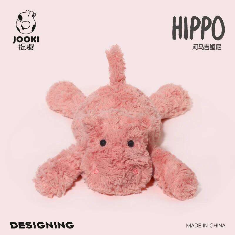 35cm Jim Plush Toy-Ultra-Soft Collectible Stuffed Animal Gift Shy Hippo Kid Collector Birthday Funny Party Gifts R260908 - view 4
